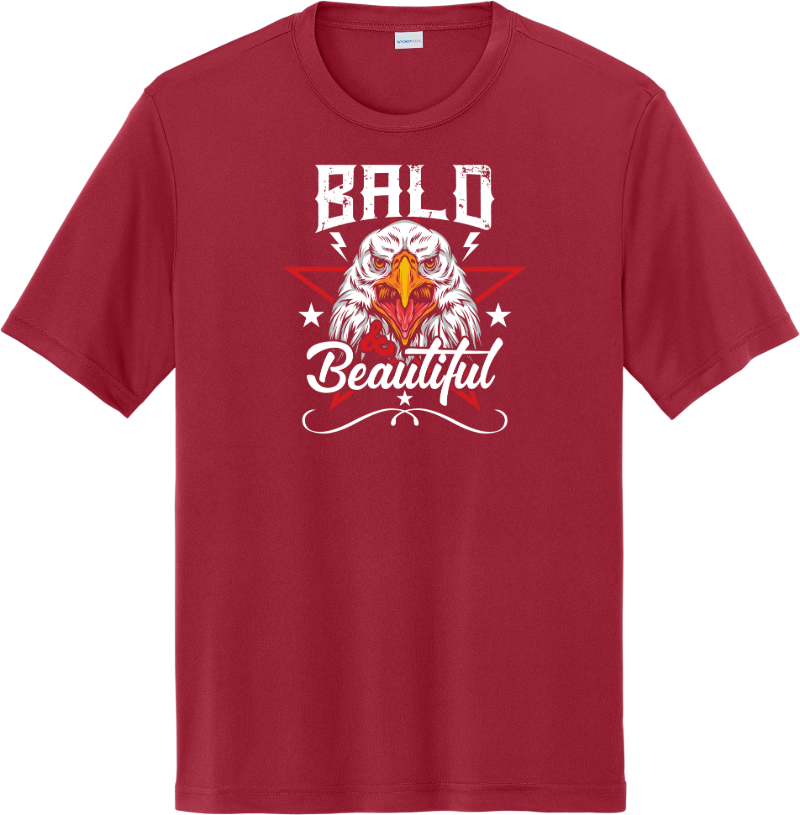 Bald and Beautiful - Deep Red