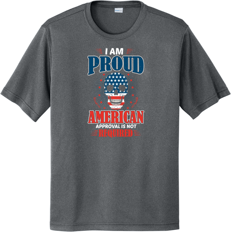 I Am Proud - Iron Grey Heather