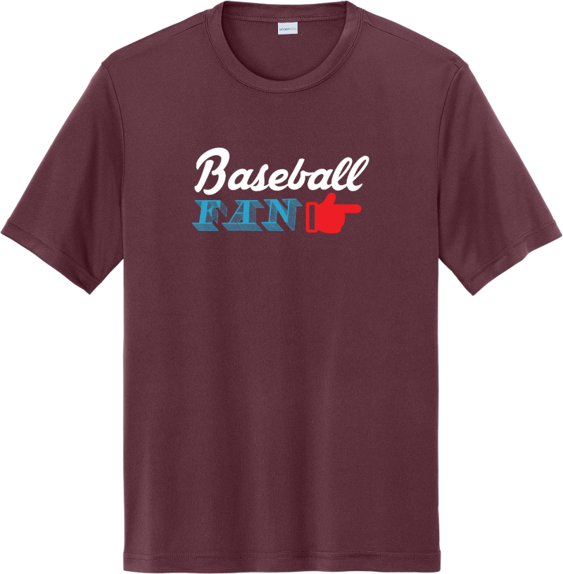 Baseball Fan - Maroon
