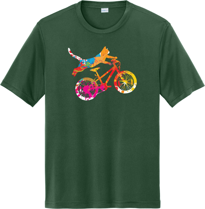 Cats Can Ride Too - Forest Green