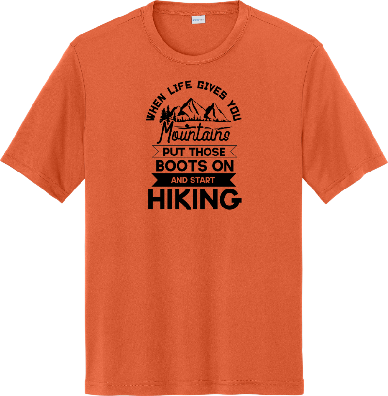 Put Those Boots On - Deep Orange