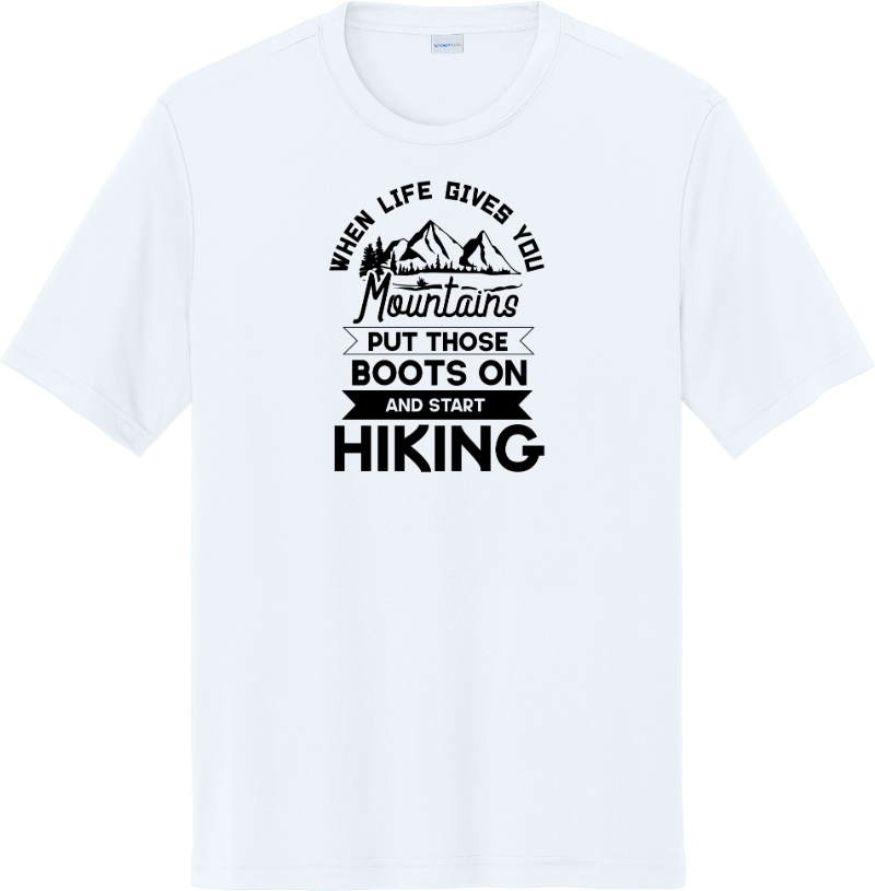 Put Those Boots On - White