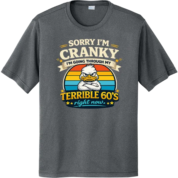 Sorry I'm Cranky - Iron Grey Heather