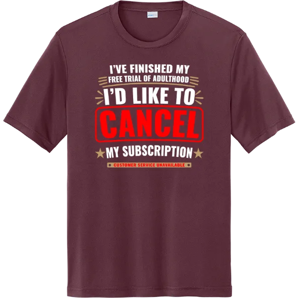 Customer Service Offline - Maroon