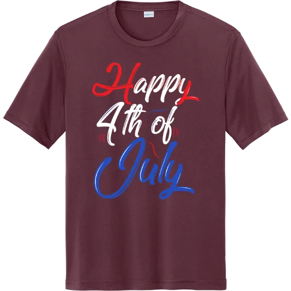 Happy 4th of July - Maroon